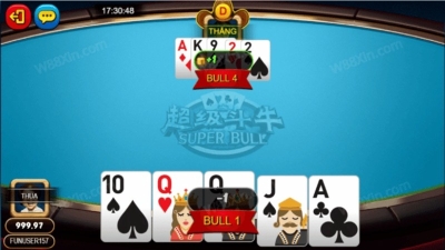Super Bull - Tựa game hấp dẫn với tỷ lệ thắng cao vượt trội